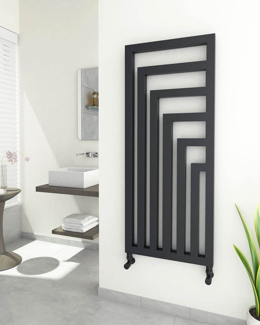 LEMINA Designer Towel Radiator 520mm x 1260mm Anthracite