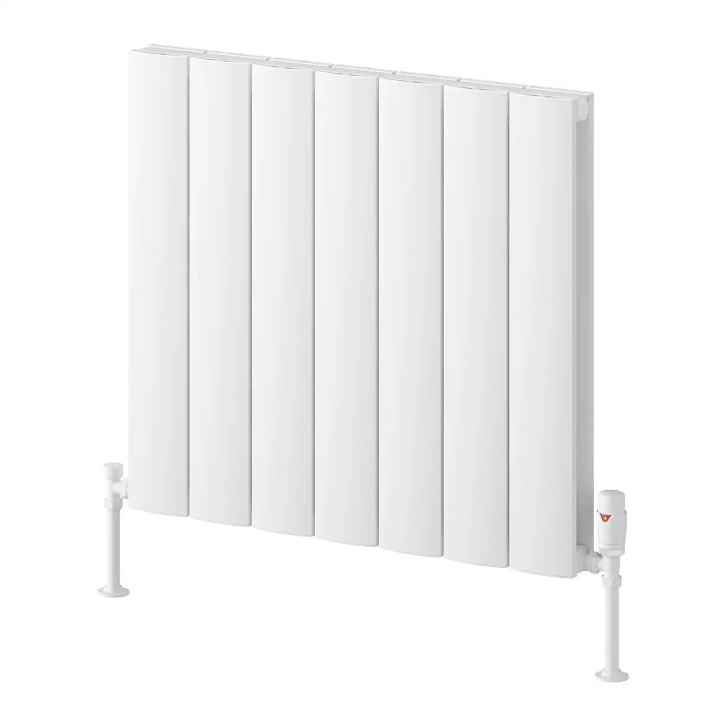 LOCO 600 X 660 White ALUMINIUM Radiator