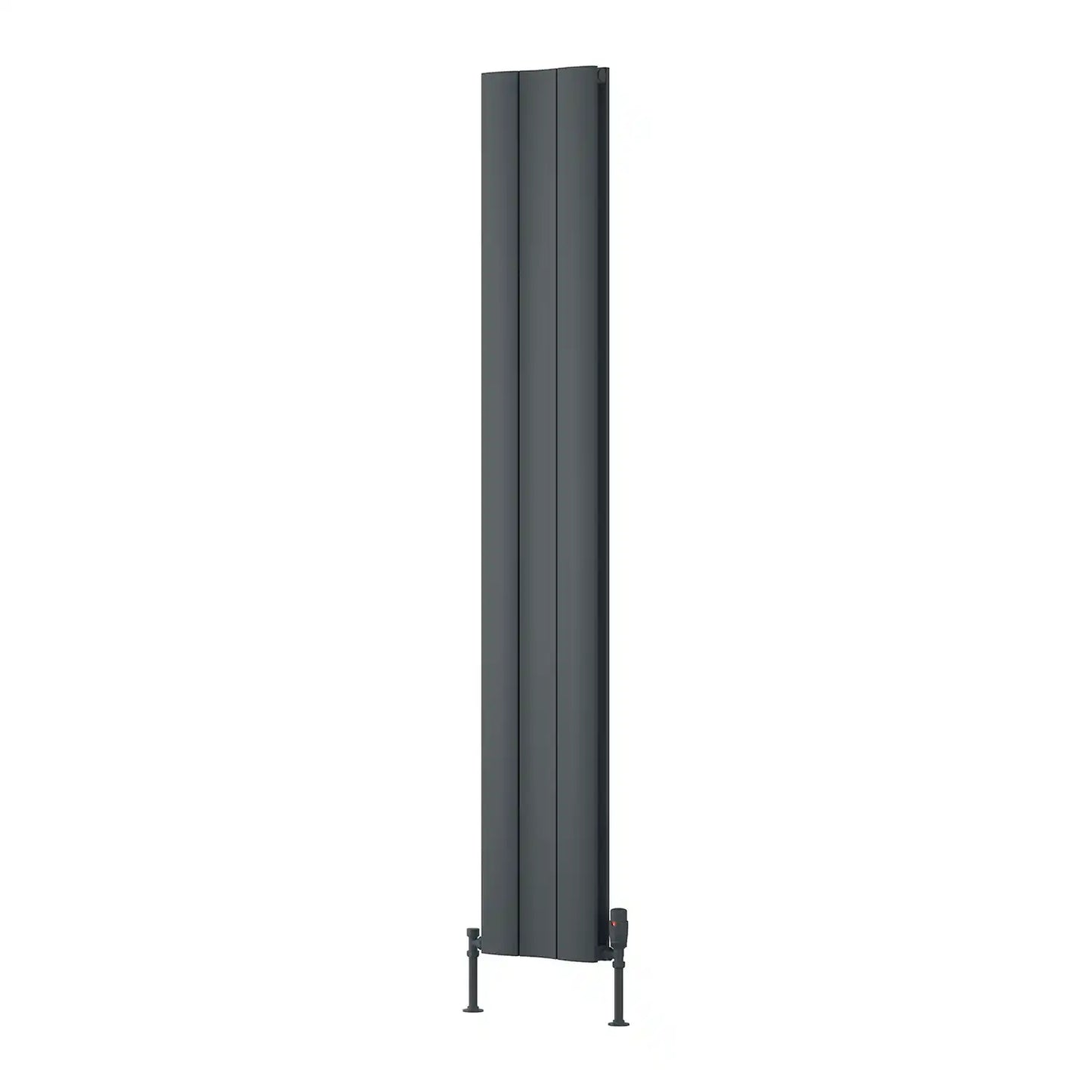 GIO 1800 X 280 Anthracite ALUMINIUM Radiator - Double
