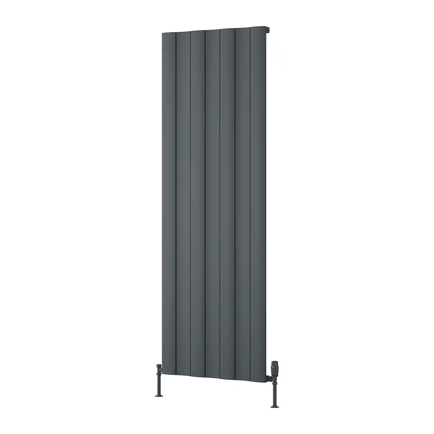 GIO 1800 X 660 Anthracite ALUMINIUM Radiator - Single