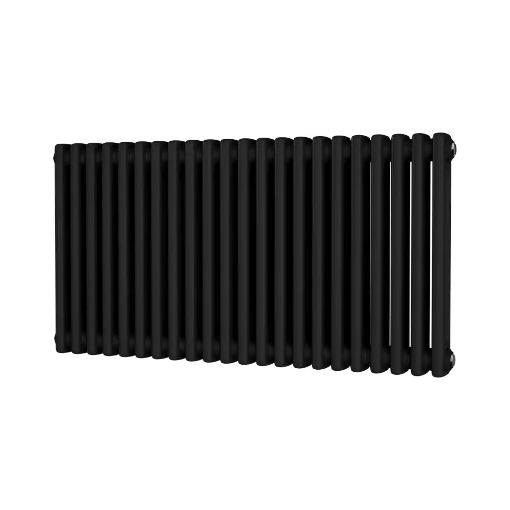 Traditional 2 Column Horizontal Radiator 500 x 988 Black