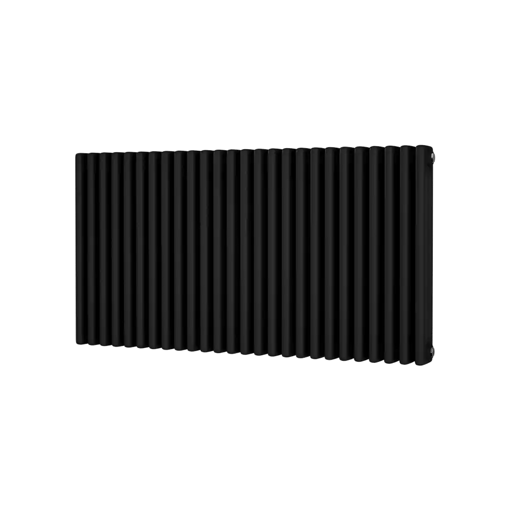Black Traditional Radiator - 3 Columns, 1177mm Wide | 600mm High