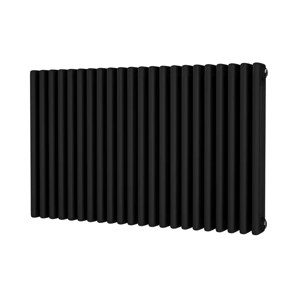 Black Traditional Radiator - 3 Columns, 999mm Wide | 600mm High