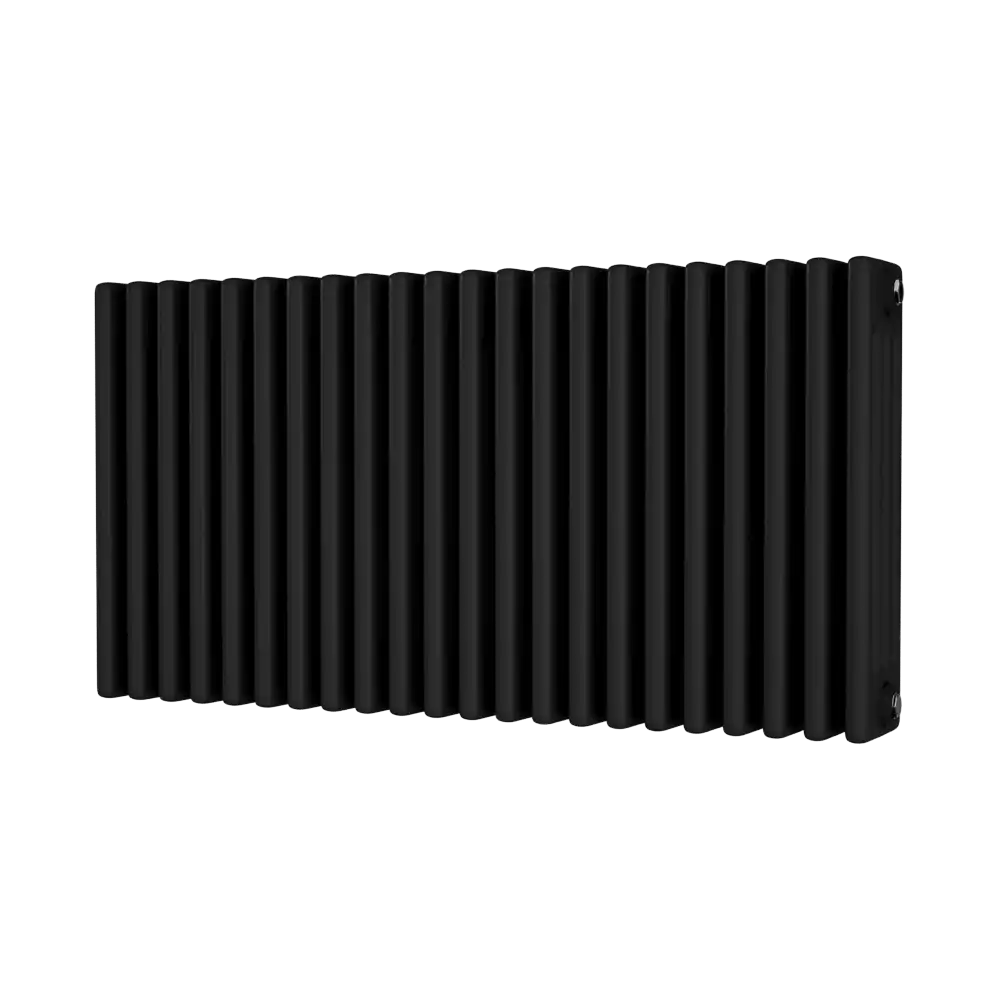 Traditional 4 Column Horizontal Radiator 500 x 988 Black