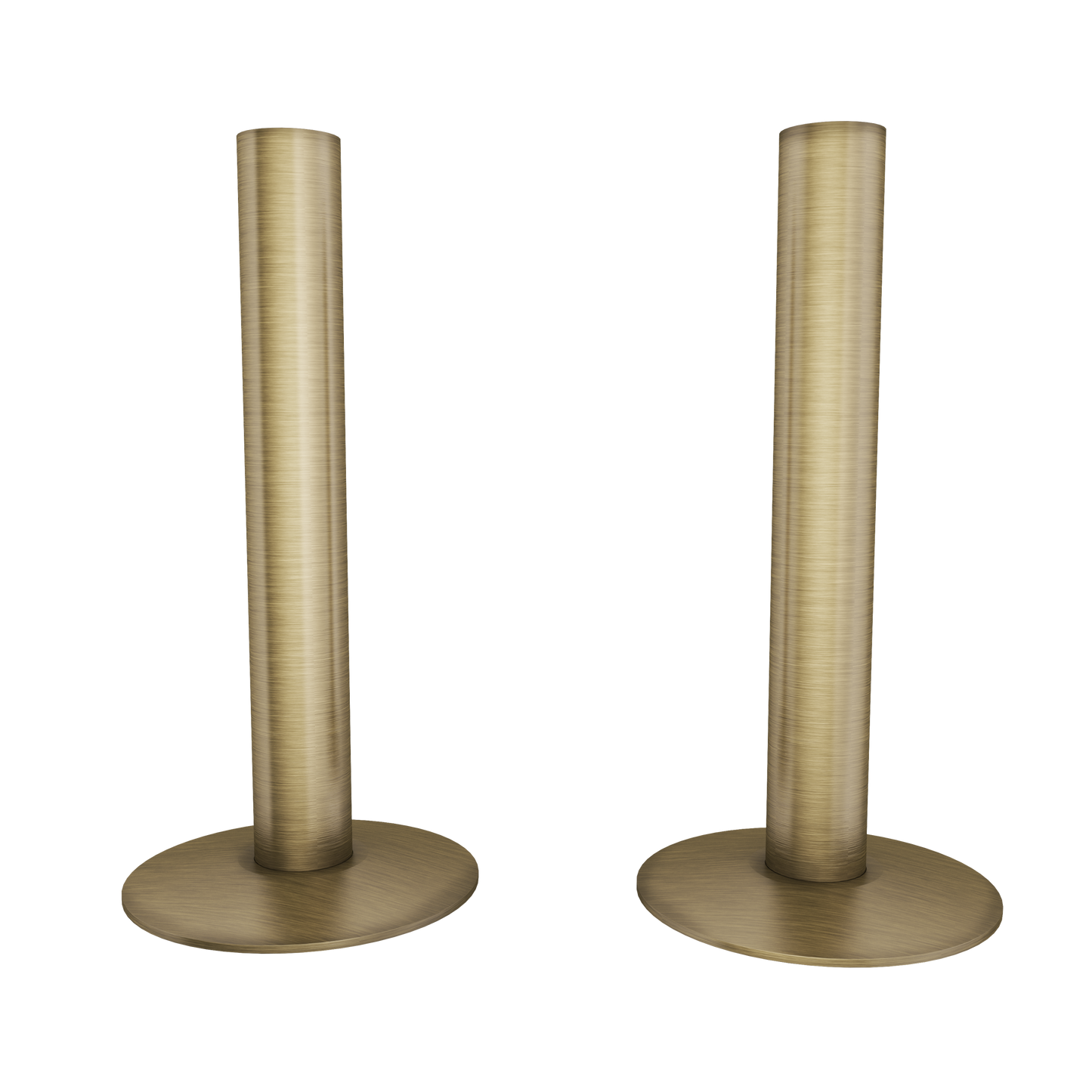Pipe Sleeve Kit 130mm Disheveled Antique Brass