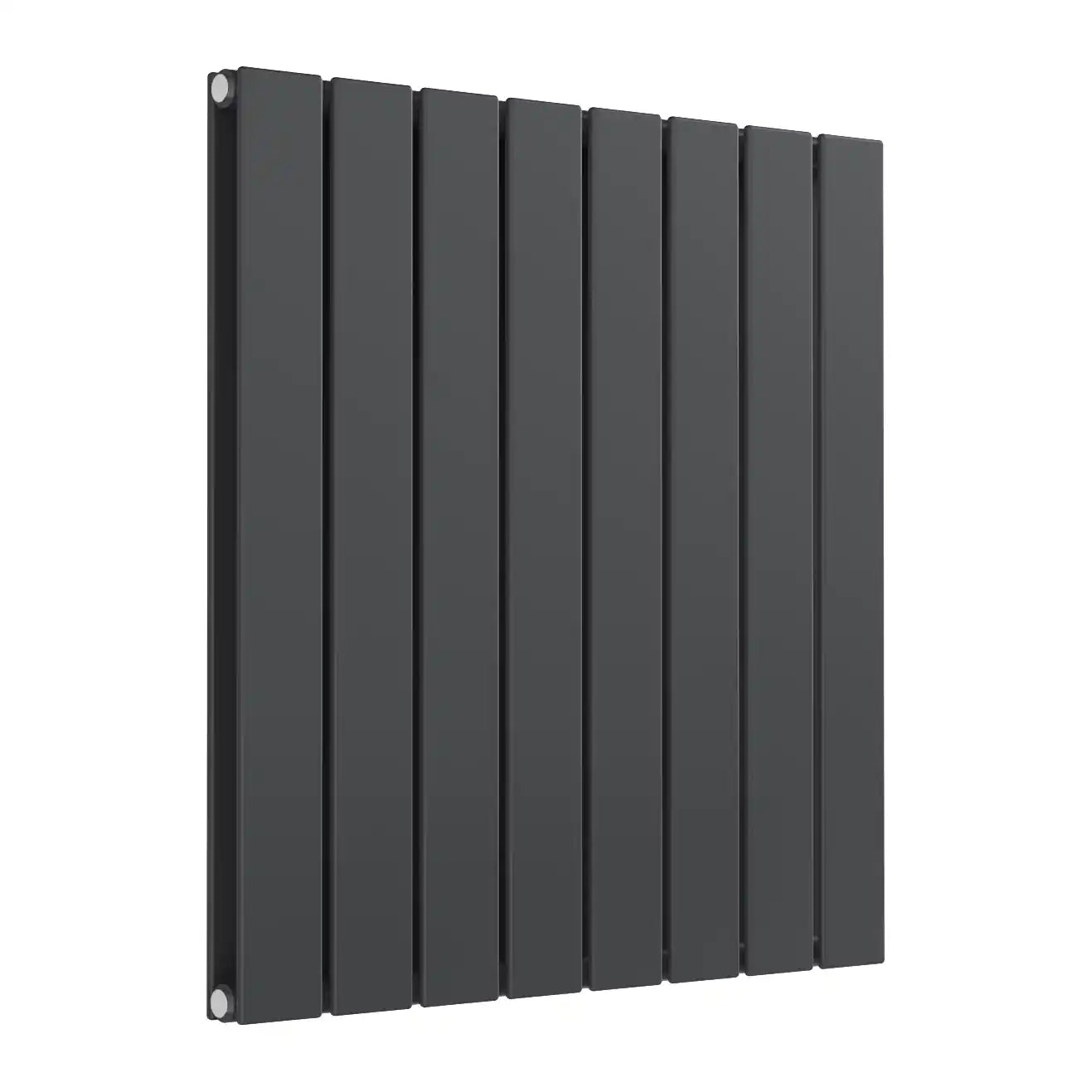 600 X 588 FLAT Horizontal Anthracite Radiator - Double