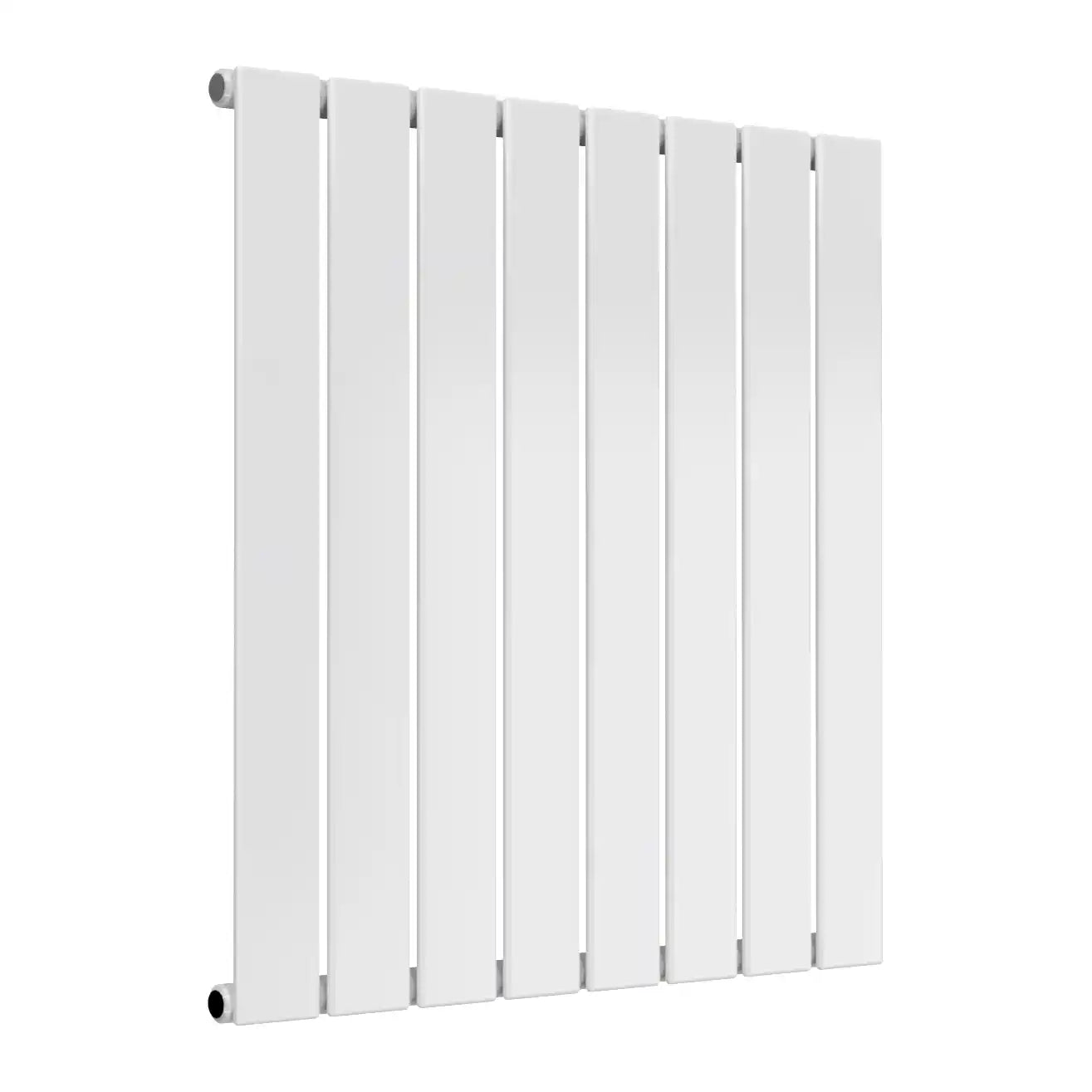 600 X 588 FLAT Horizontal White Radiator - Single