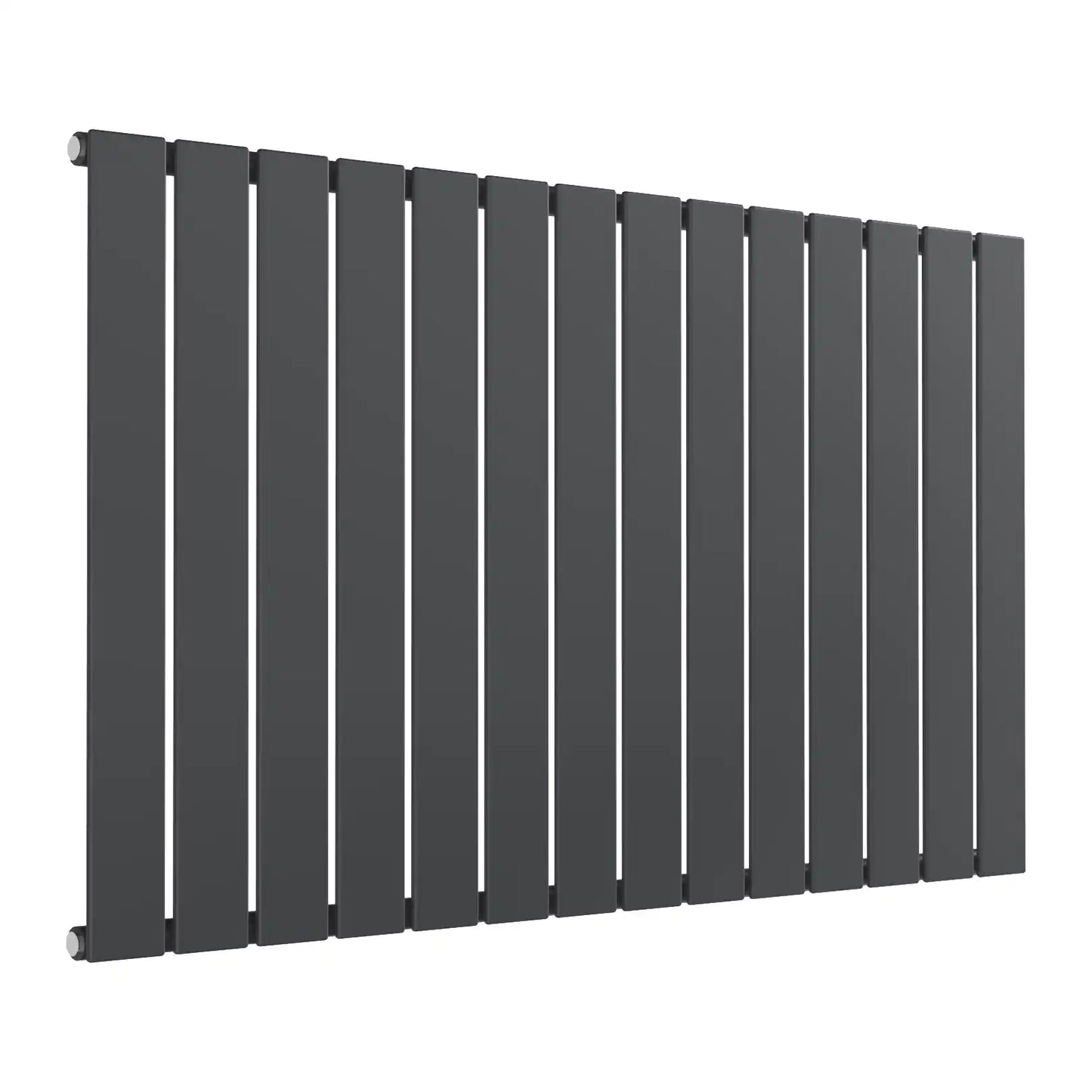 600 X 1032 FLAT Horizontal Anthracite Radiator - Single