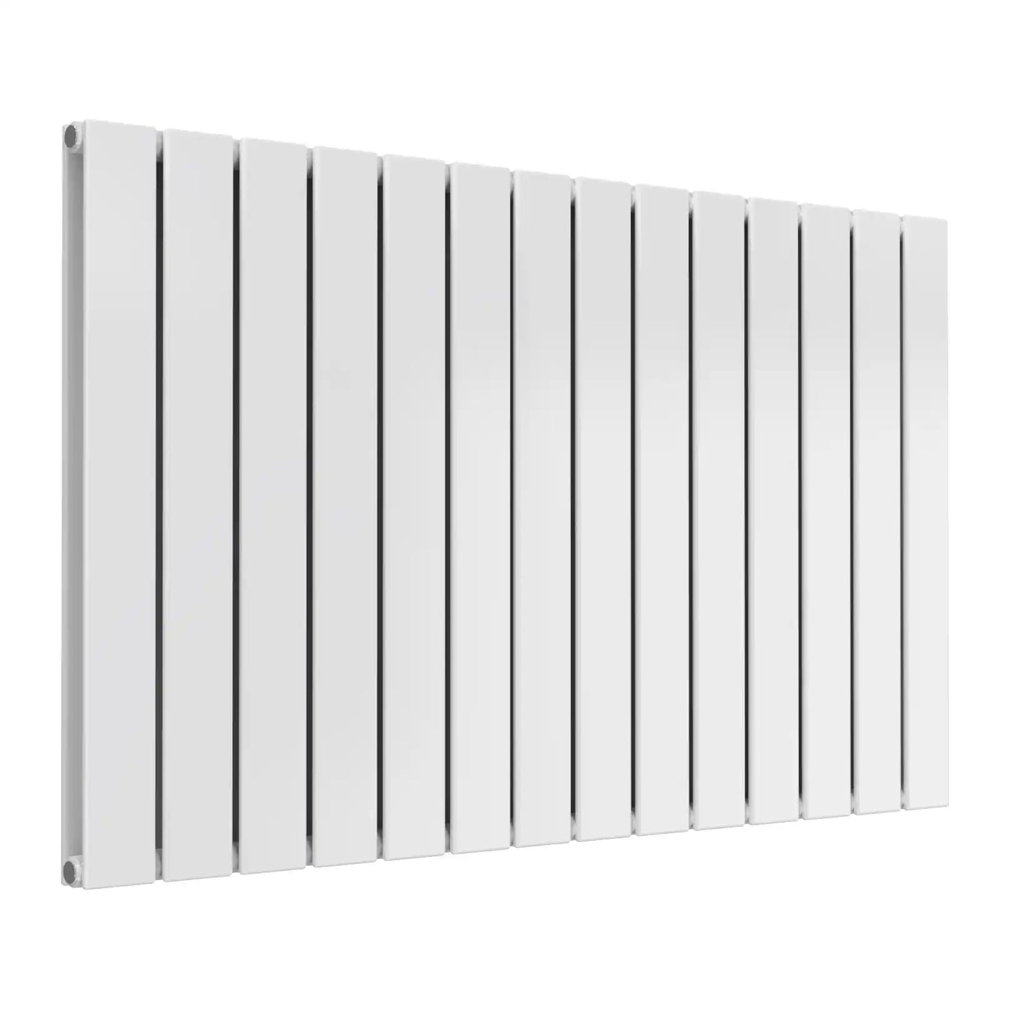 600 X 1032 FLAT Horizontal White Radiator - Double
