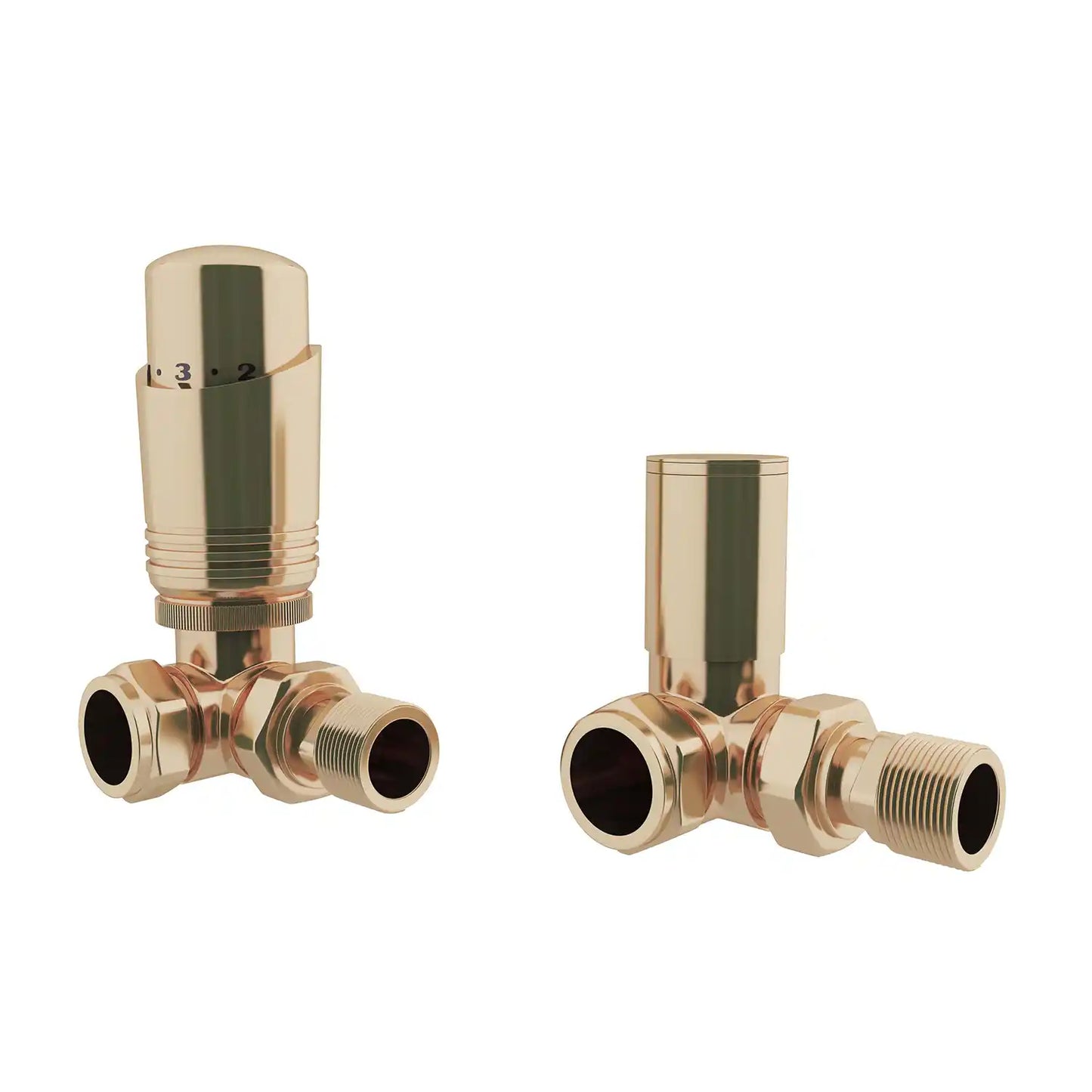 TRV Pack Corner Polished Brass