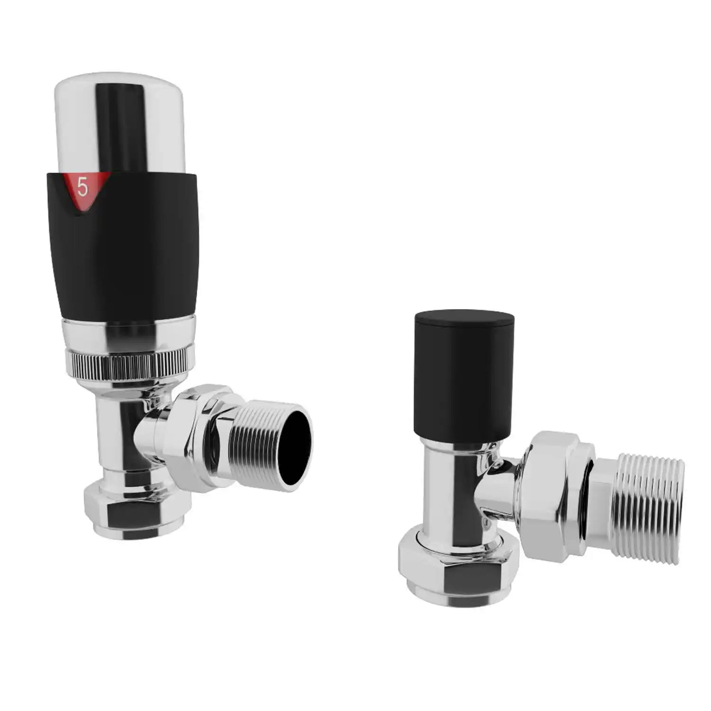 Black/Chrome Angled TRV pack