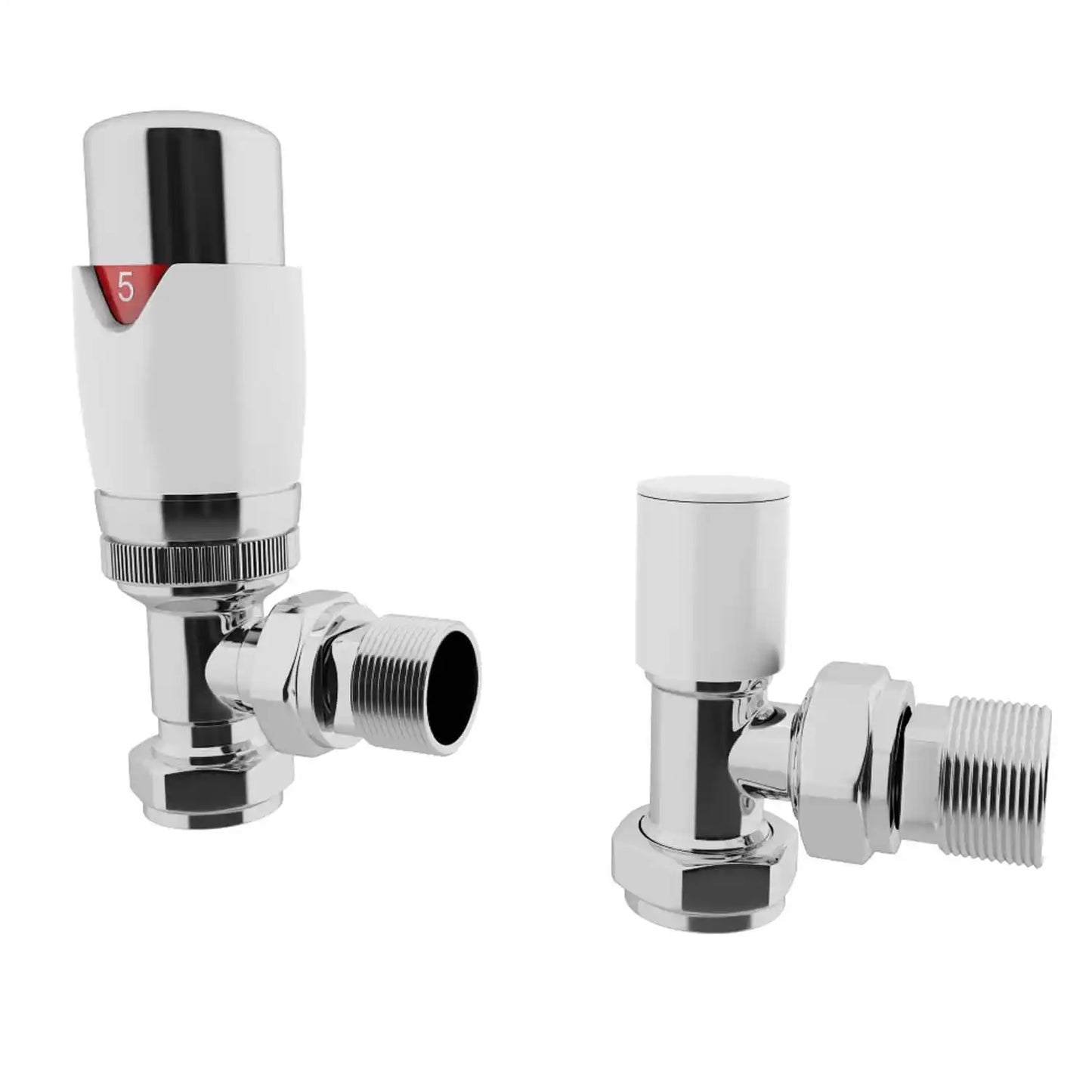 White/Chrome Angled TRV pack