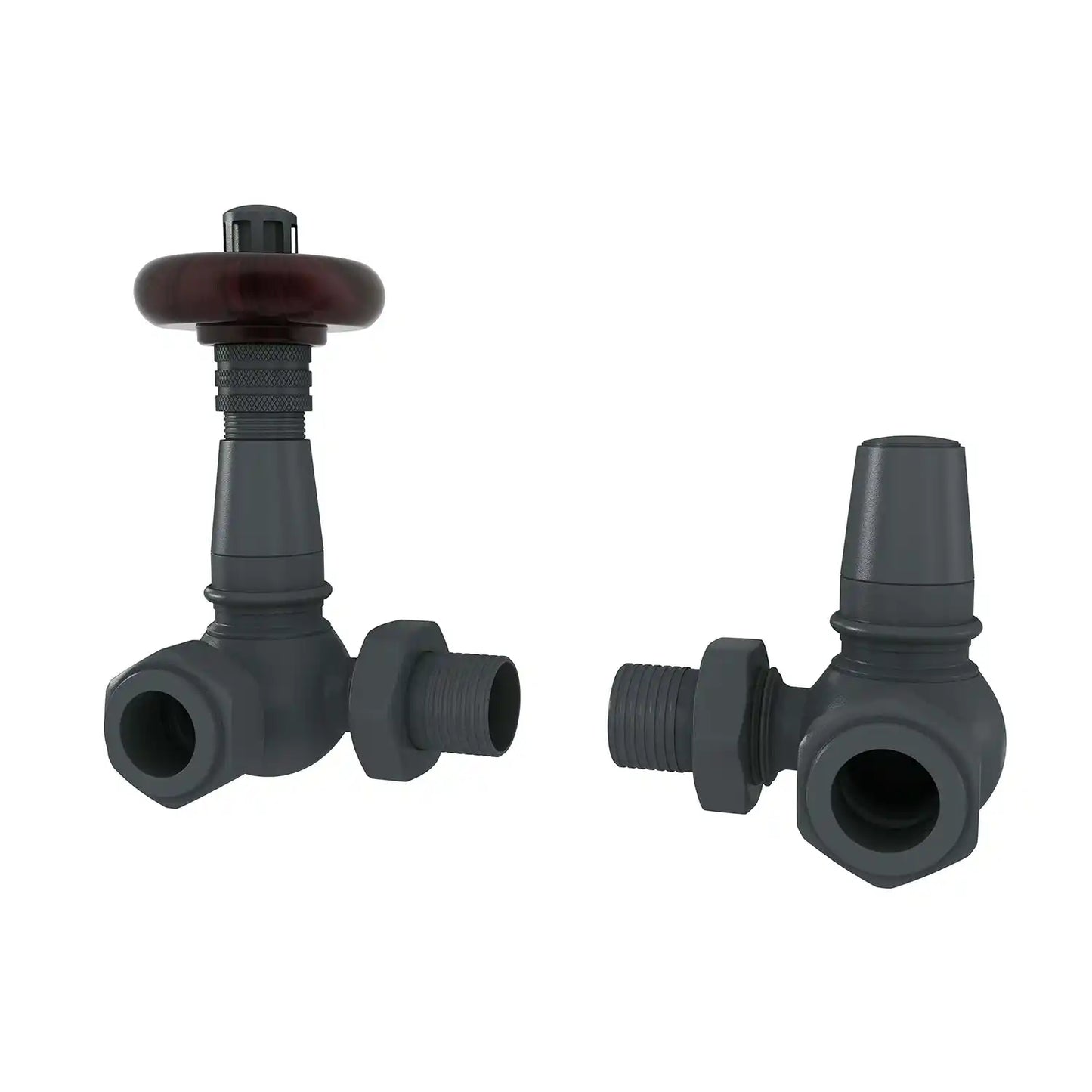 TRV Pack Traditional Woodgrain Head Anthracite Corner