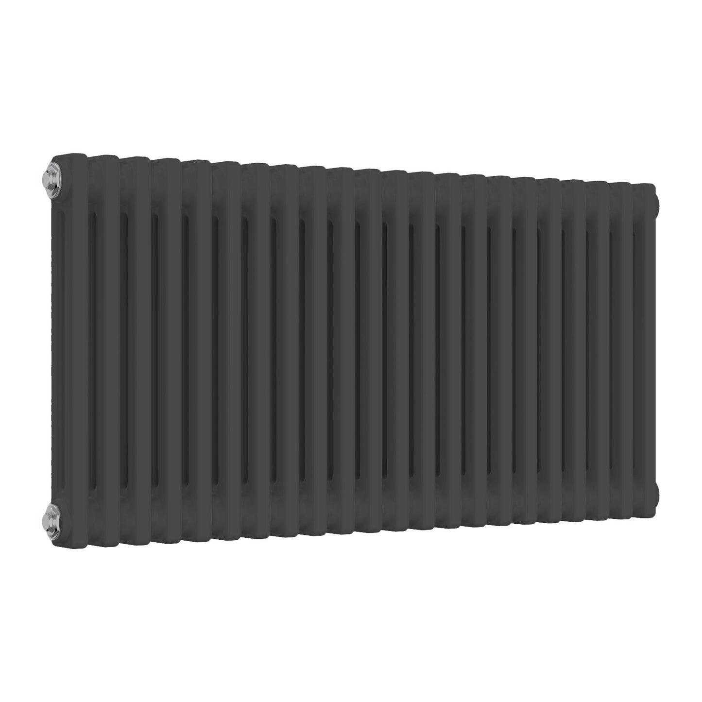 Anthracite 2 Column Designer Radiator - 1010mm Wide | 500mm High