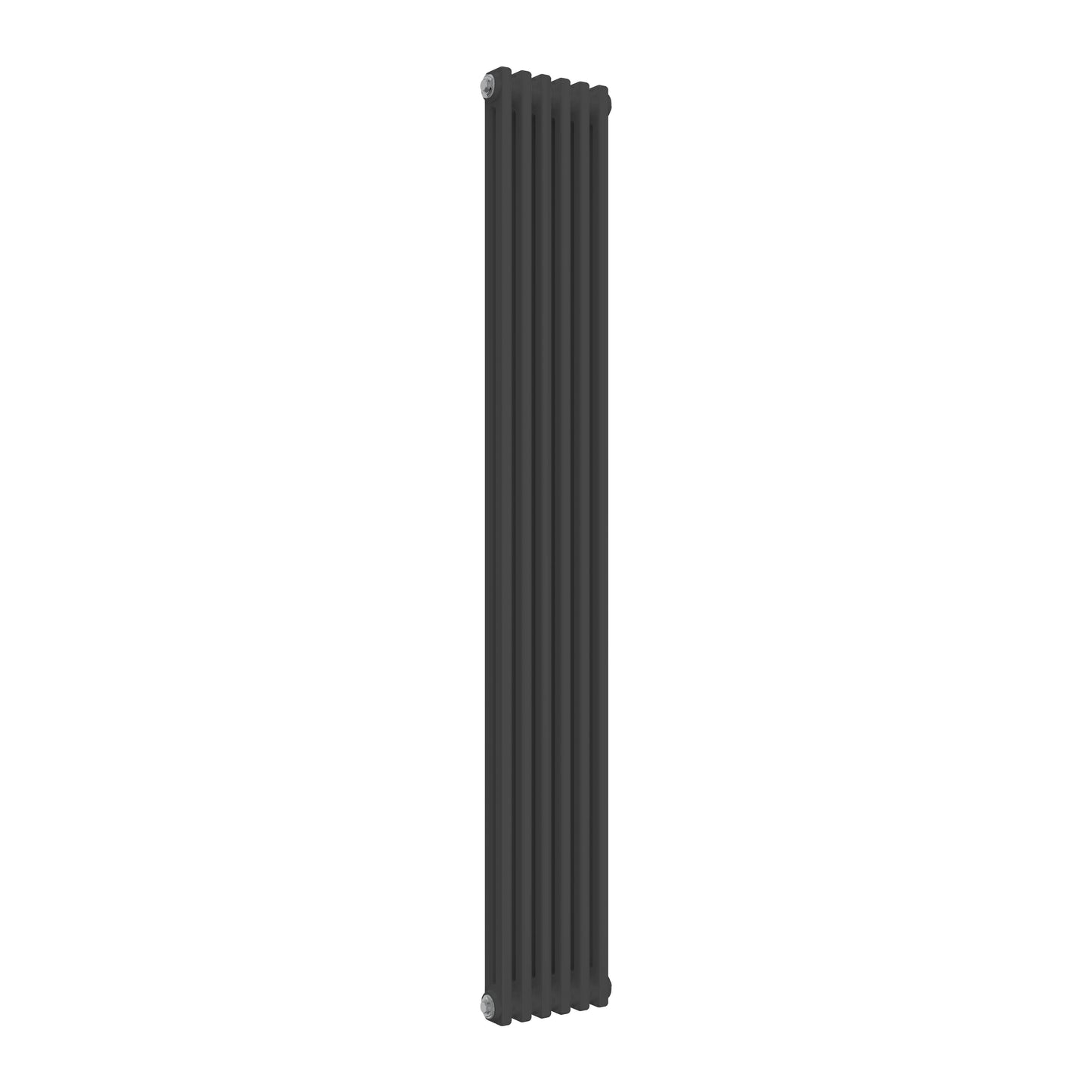 Anthracite 2 Column Upright Radiator - 1800mm High | 290mm Wide