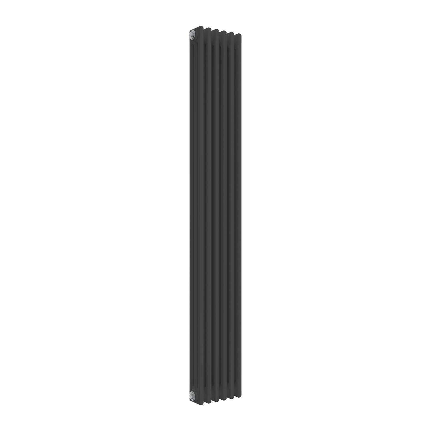 Designer Upright Radiator - 3 Columns Anthracite, 1800mm High | 290mm Wide
