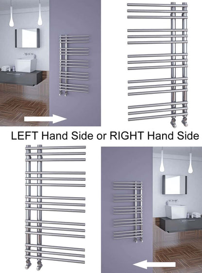 KETYA Designer Towel Radiator 500mm Wide | 900mm High