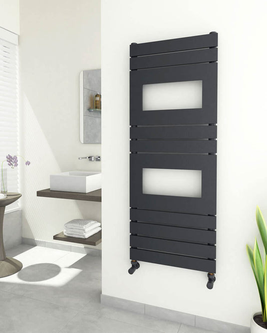 HERSA Designer Towel Radiator Anthracite 500mm x 1288mm