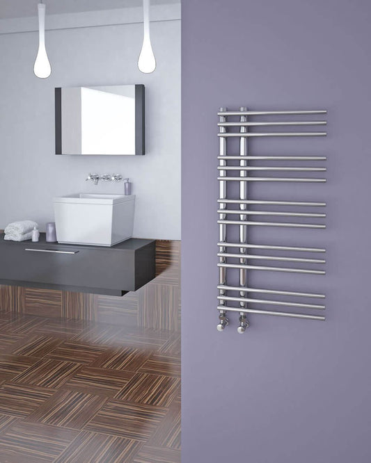 KETYA Designer Towel Radiator 500mm Wide | 900mm High