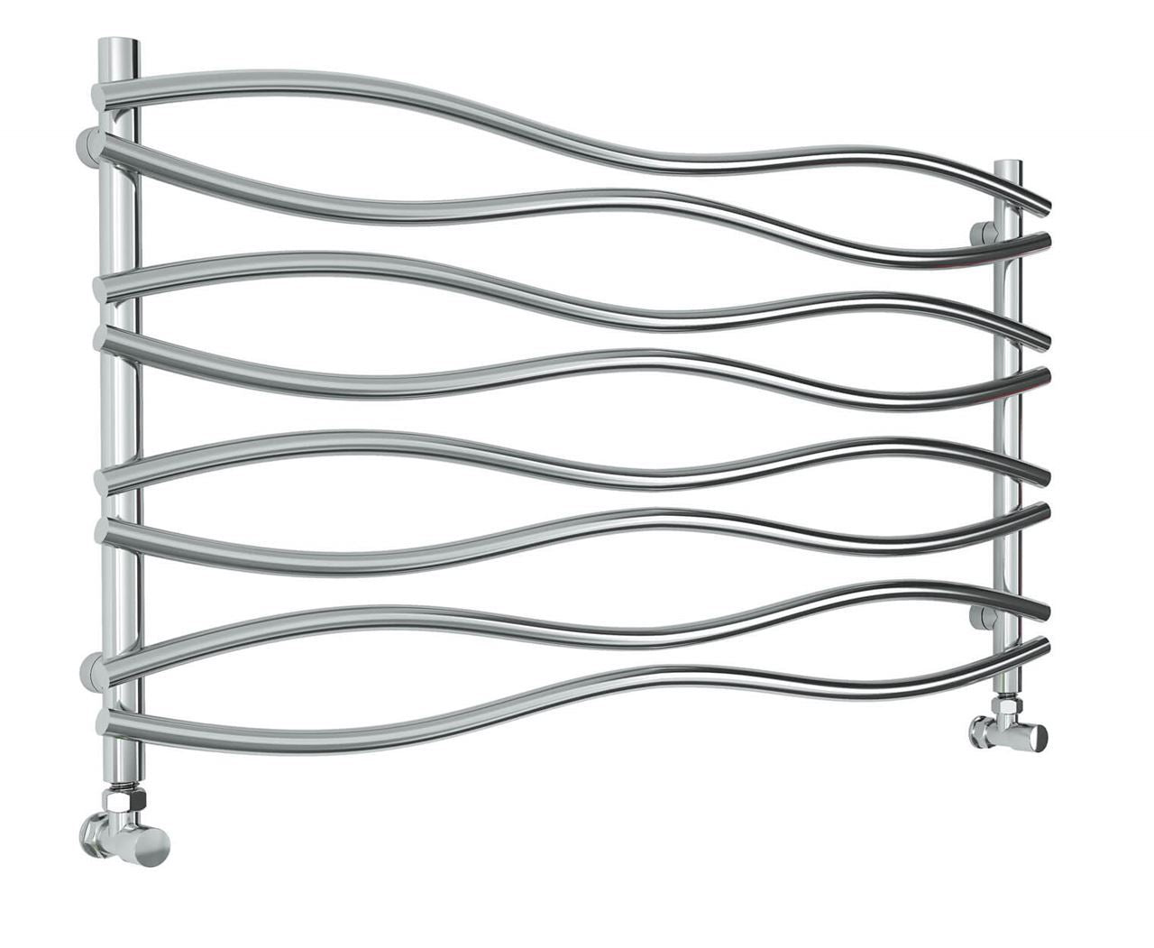 WAVE Designer Towel Radiator 1200mm (W) x 635mm (H) Chrome