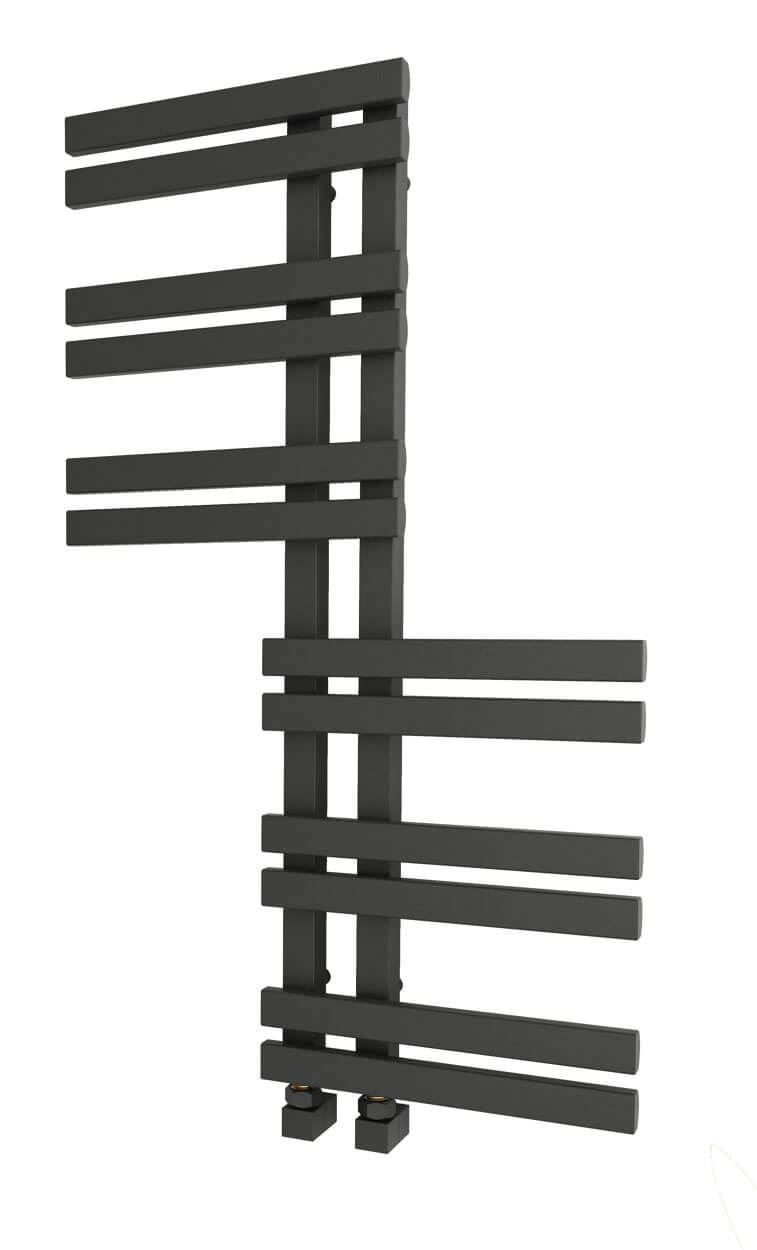 ZHIA Designer Towel Radiator Anthracite 600mm Wide | 1000mm High