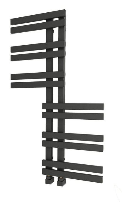 ZHIA Designer Towel Radiator Anthracite 600mm Wide | 1000mm High