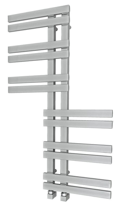 ZHIA Designer Towel Radiator Chrome 600mm Wide | 1000mm High