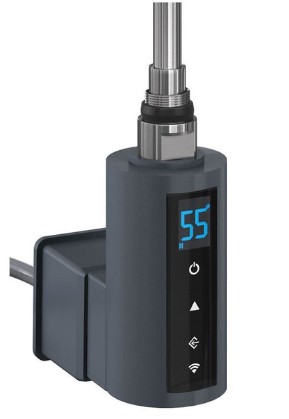Thermostatic Heating Element with WiFi & 2/4hrs Booster - 300Watt Anthracite