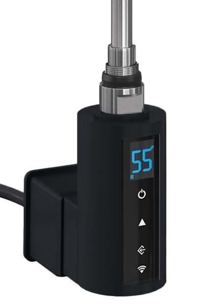 Thermostatic Heating Element with WiFi & 2/4hrs Booster - 300Watt Black