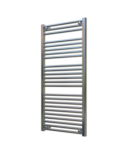 Chrome Towel Radiator 600mm Wide 1150mm High