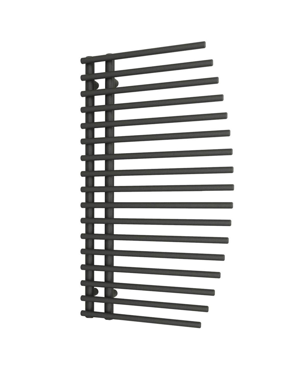BESLANO Anthracite Towel Radiator 550mm Wide | 1000mm High
