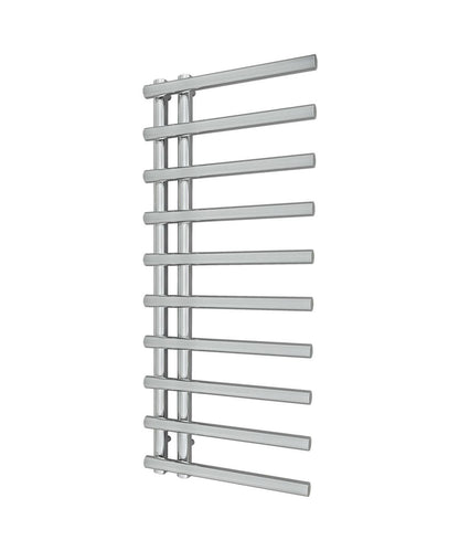 ELUS Designer Towel Radiator Chrome 500mm Wide 1200mm High