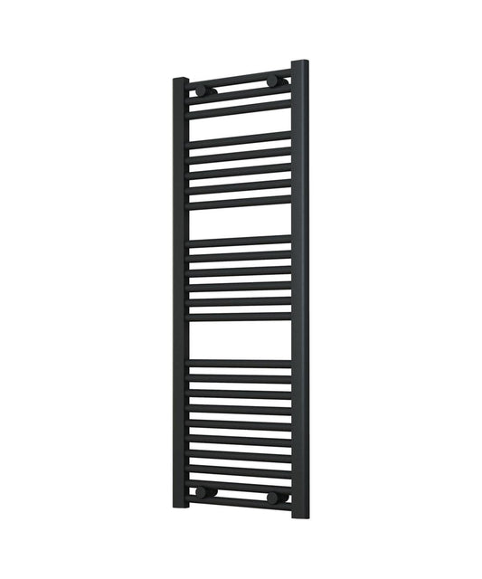 Ladder Anthracite Towel Radiator 400mm Wide | 1150mm High