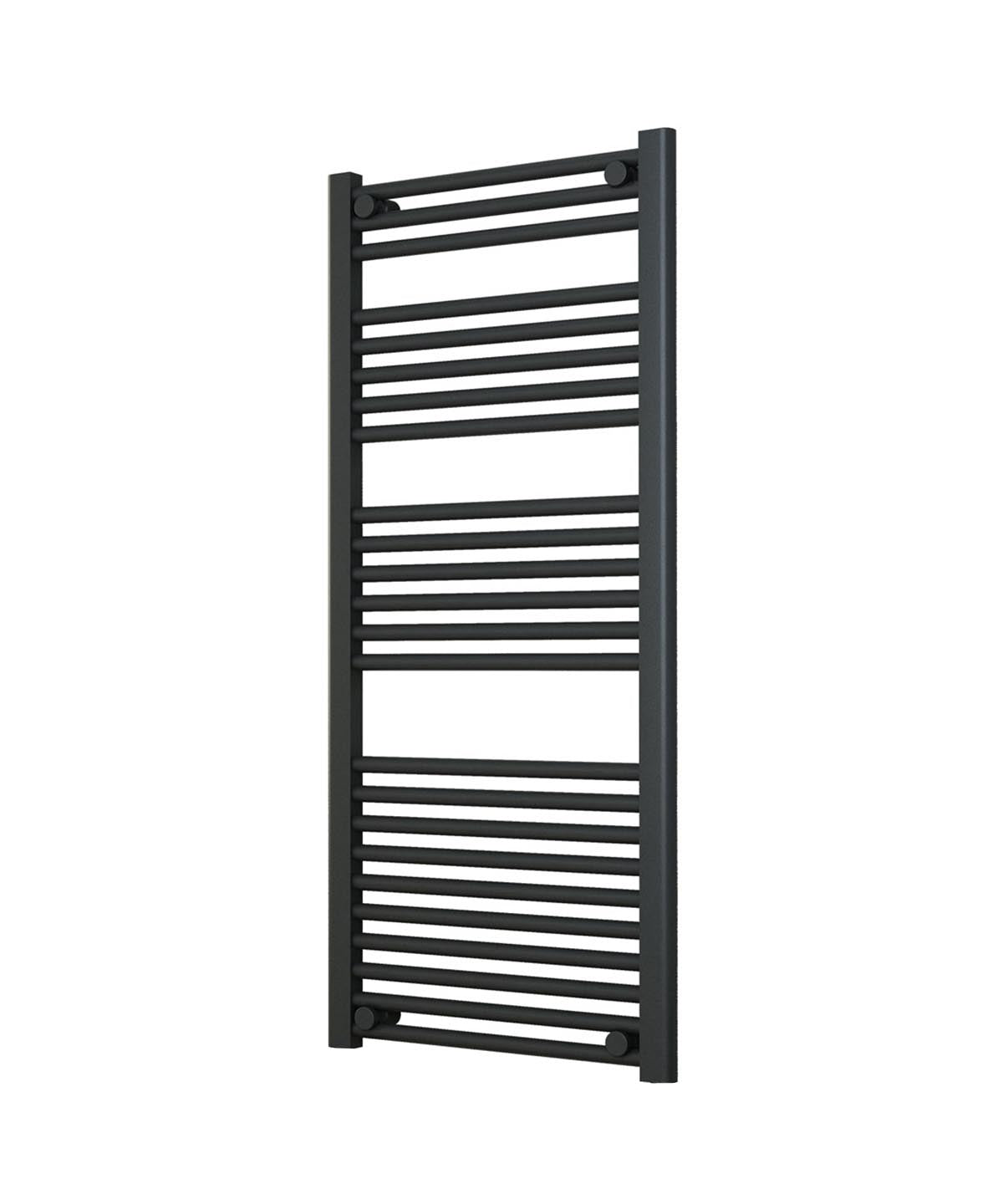 Ladder Anthracite Towel Radiator 500mm Wide | 1150mm High