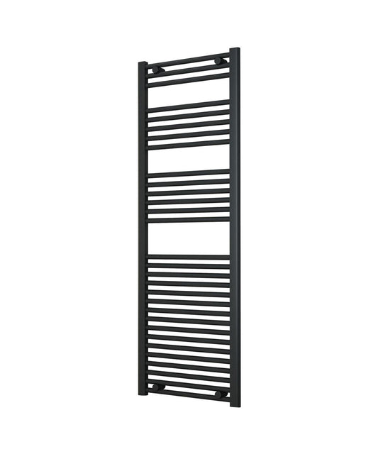 Large Anthracite Towel Radiator 500mm Wide | 1500mm High