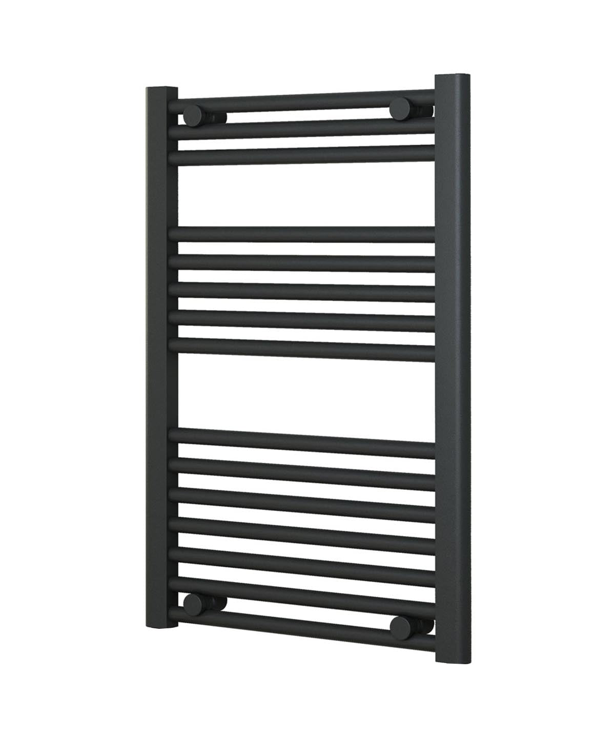 Small Anthracite Towel Radiator 500mm Wide | 750mm High