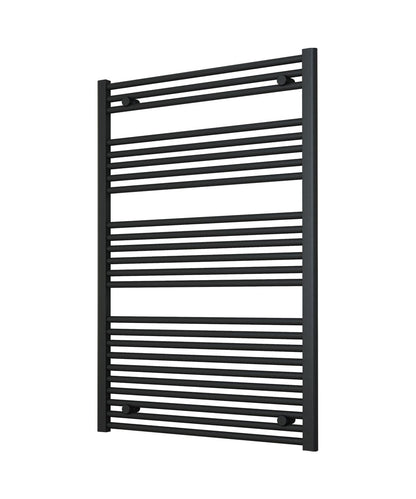 Ladder Anthracite Towel Radiator 800mm Wide | 1200mm High