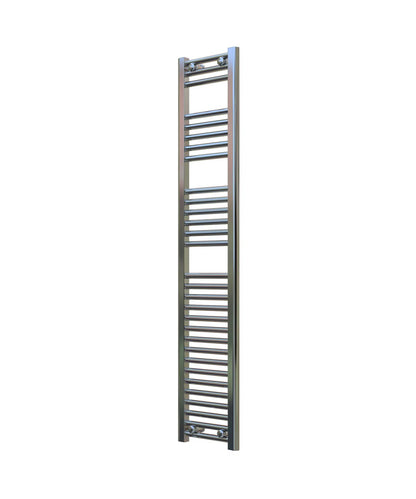 Narrow Chrome Towel Radiator 300mm Wide | 1500mm High