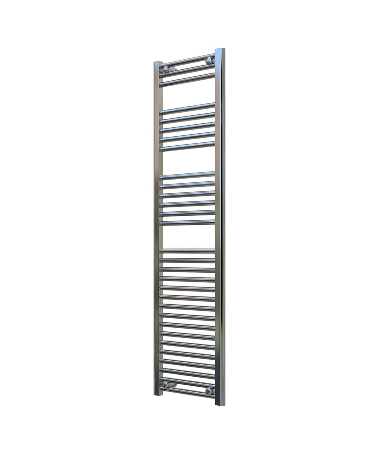 Ladder Chrome Towel Radiator 400mm Wide | 1500mm High