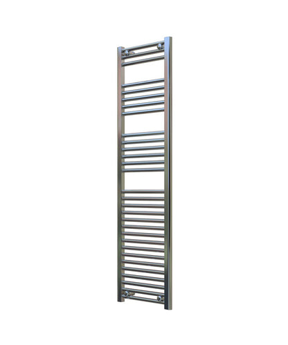 Ladder Chrome Towel Radiator 400mm Wide | 1500mm High