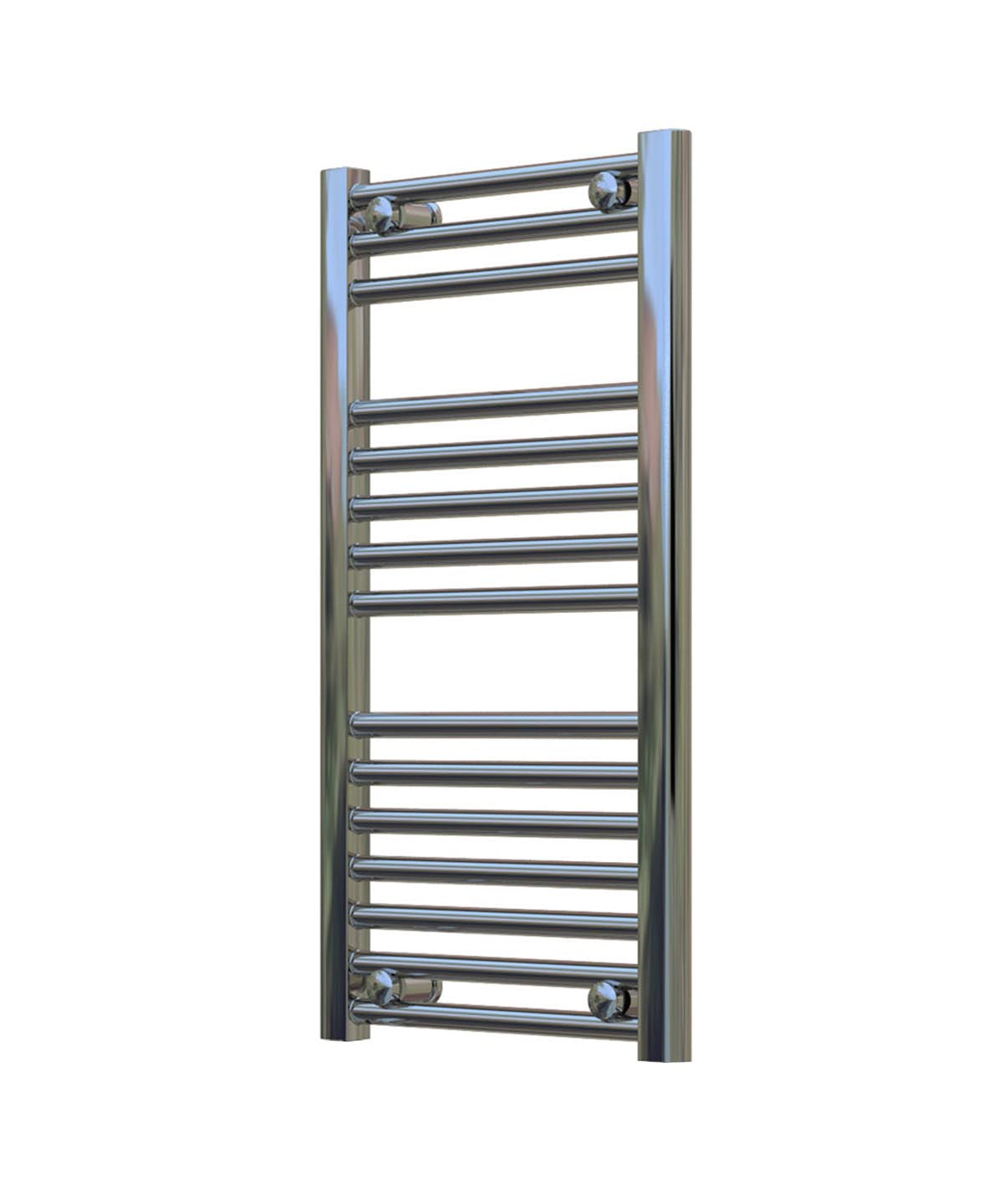 Small Chrome Towel Radiator 400mm Wide | 750mm High