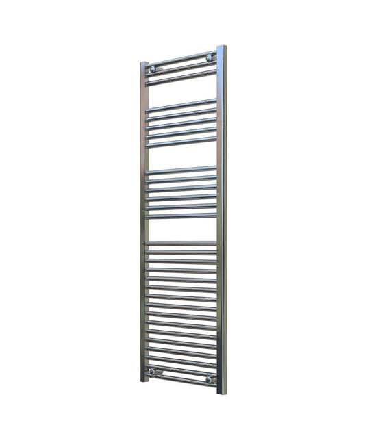 Ladder Chrome Towel Radiator 500mm Wide | 1500mm High