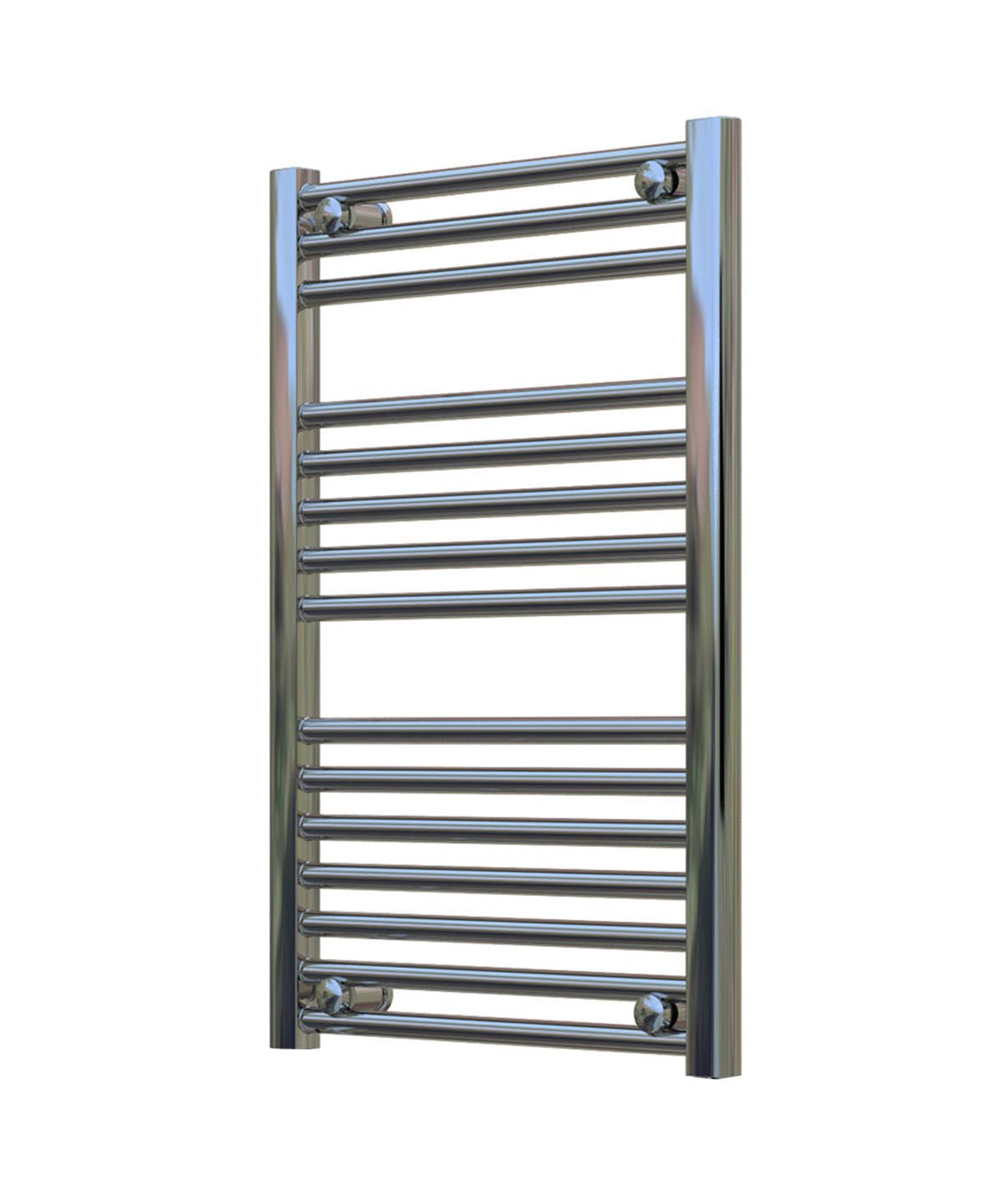 Small Chrome Towel Radiator 500mm Wide | 750mm High