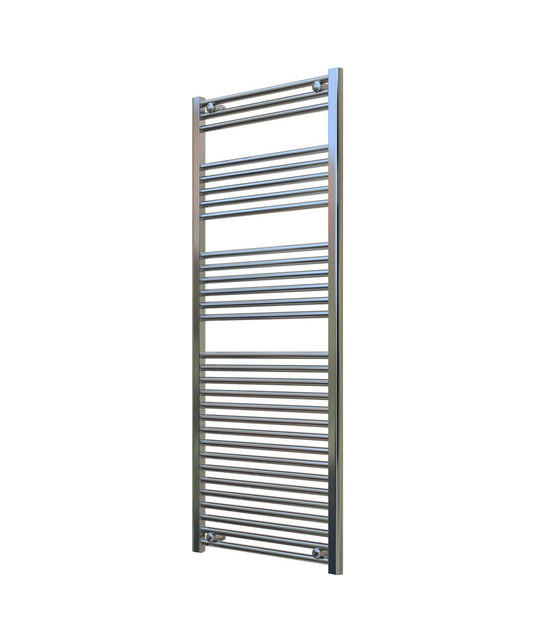 Ladder Chrome Towel Radiator 600mm Wide | 1500mm High