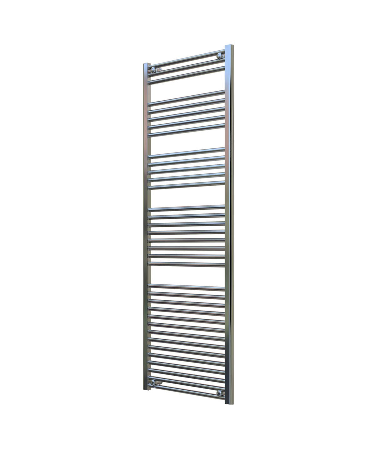 Tall & Large Chrome Towel Radiator 600mm Wide | 1750mm High