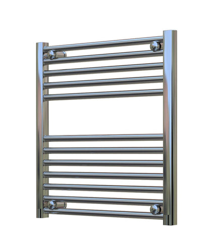 Small Chrome Towel Radiator 600mm Wide | 600mm High