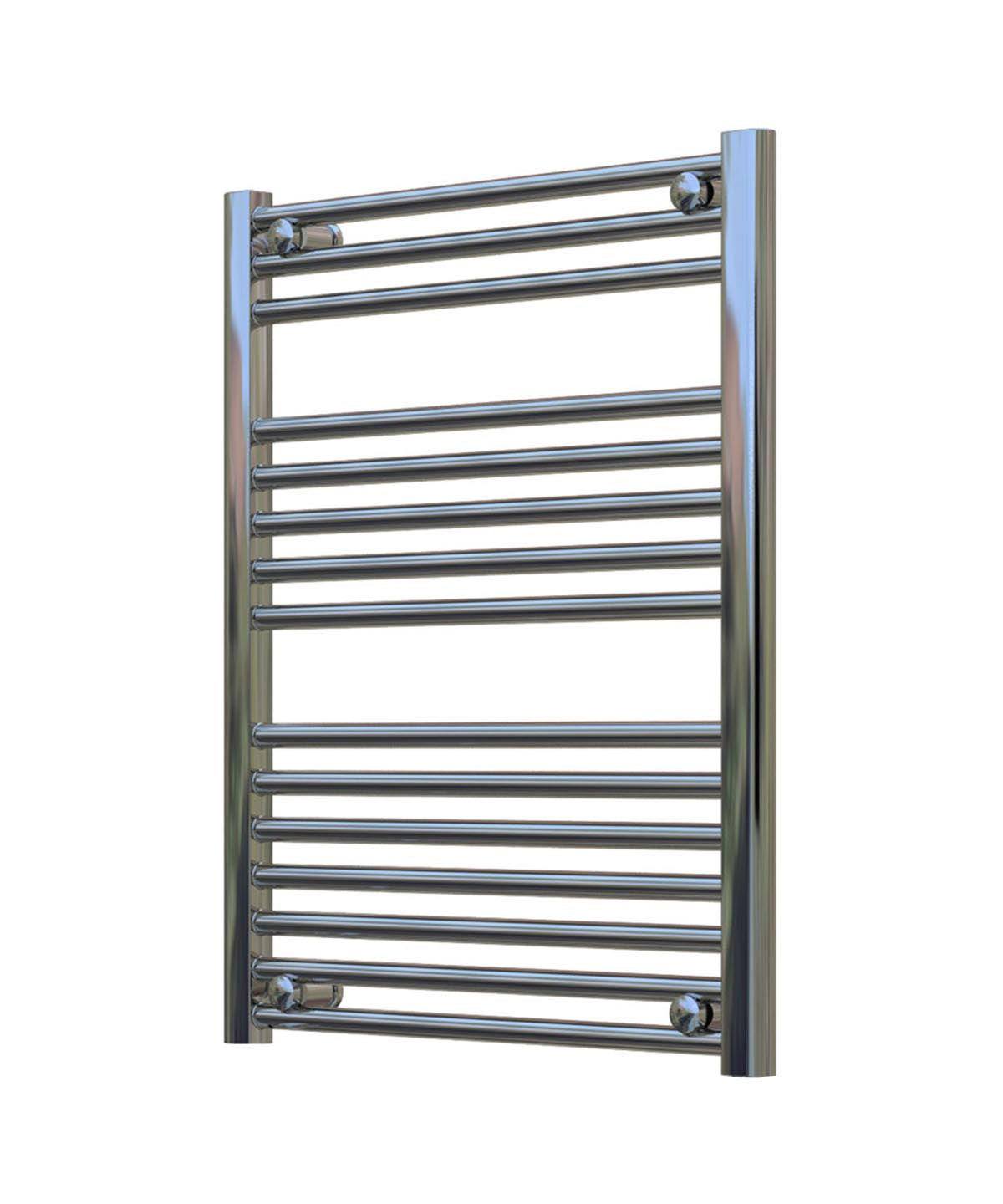 Small Chrome Towel Radiator 600mm Wide | 750mm High