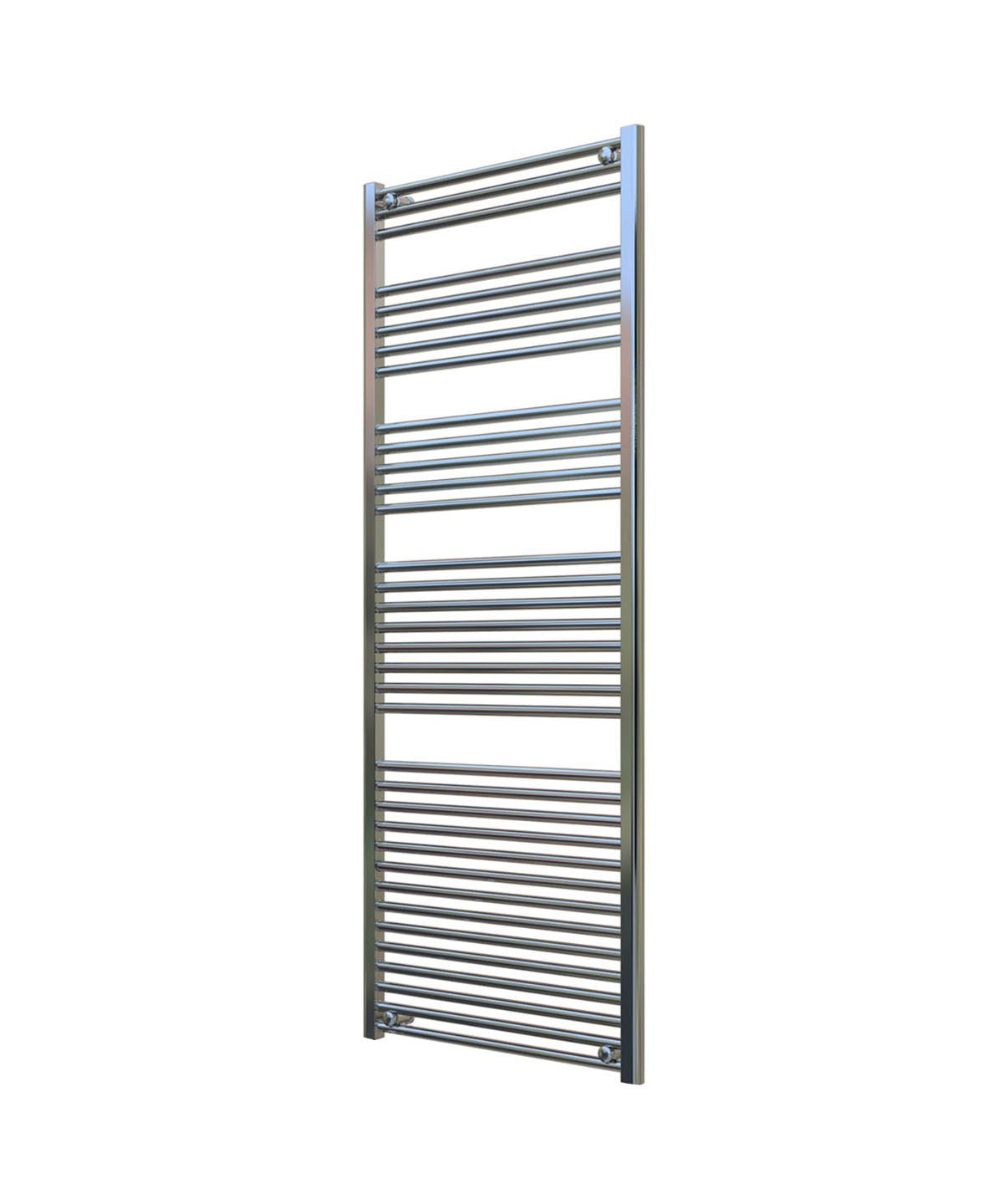 Tall & Large Chrome Towel Radiator 700mm Wide | 1750mm High