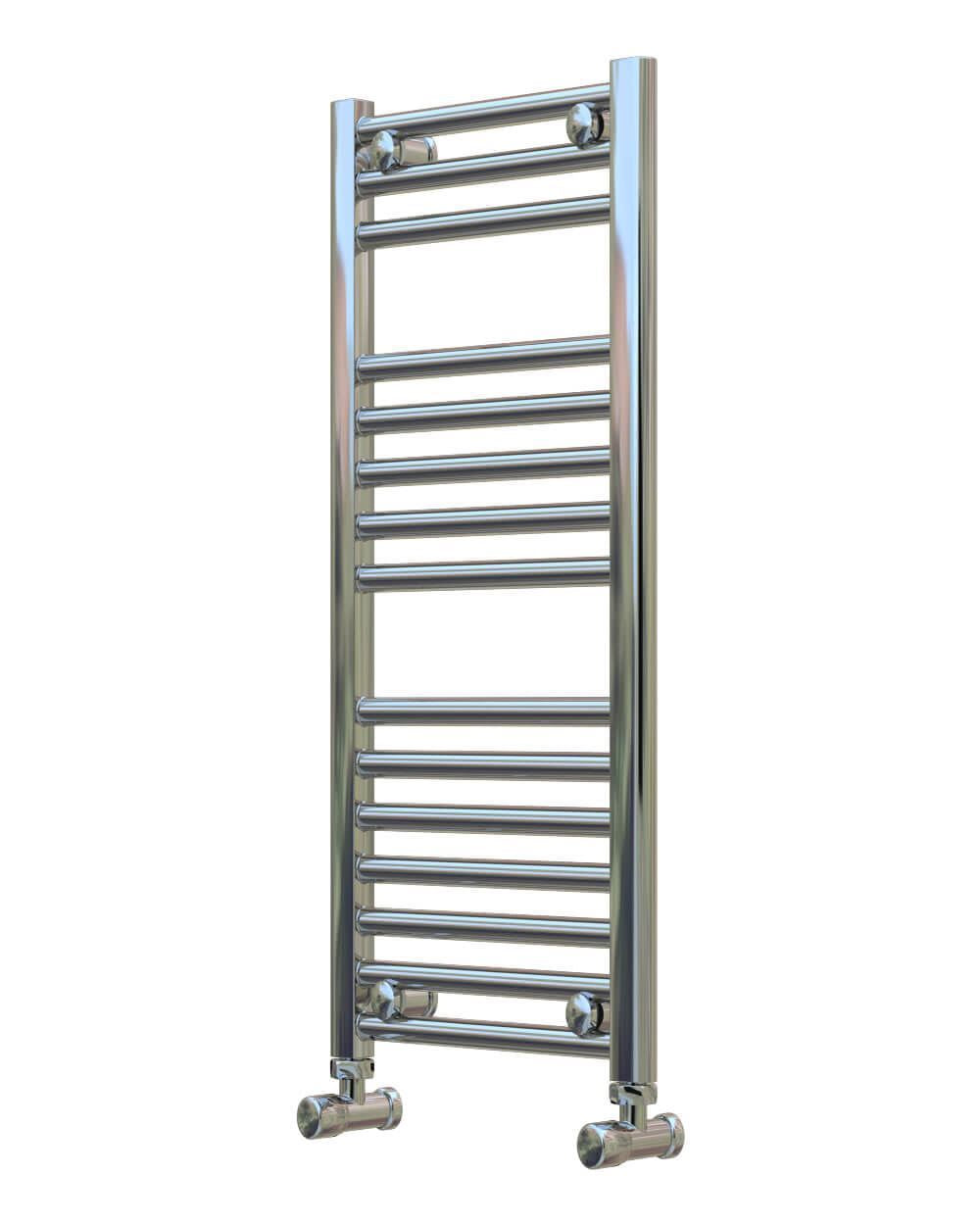 Small Chrome Towel Radiator 300mm Wide | 800mm High