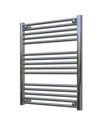 Small Chrome Towel Radiator 700mm Wide | 750mm High